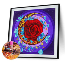 Charger l&#39;image dans la galerie, Rose-Special Shaped Crystal Diamond Painting-30 * 30cm
