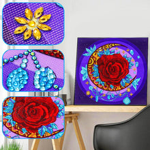 Charger l&#39;image dans la galerie, Rose-Special Shaped Crystal Diamond Painting-30 * 30cm
