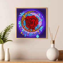 Charger l&#39;image dans la galerie, Rose-Special Shaped Crystal Diamond Painting-30 * 30cm
