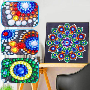 Mandala-Special Shaped Crystals Diamond Painting-30*30CM