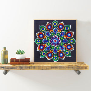 Mandala-Special Shaped Crystals Diamond Painting-30*30CM