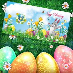 4pcs/Set-Easter-Diamond Cartes de voeux