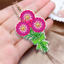 Charger l&#39;image dans la galerie, 5piècesBouquet Double face Porte-clés
