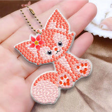 Charger l&#39;image dans la galerie, 5pièces Petit renard Simple face Porte-clés
