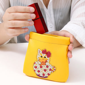 Bricolage pâte perceuse rouge à lèvres sac airpods étui de protection sac cosmétique