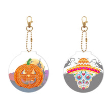 Charger l&#39;image dans la galerie, 2pièces Halloween Double face Porte-clés
