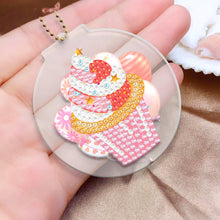 Charger l&#39;image dans la galerie, 2pièces Gâteau Double face Porte-clés
