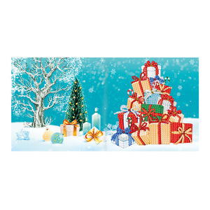 12pcs/Set-Christmas-Diamond Cartes de voeux