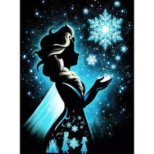 Charger l&#39;image dans la galerie, Figure de caricature de tableau noir - Perceuse ronde 30 * 40CM
