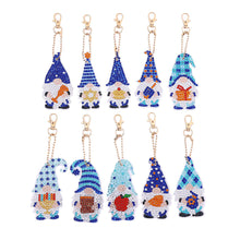 Charger l&#39;image dans la galerie, 10 pcs Gnome porte-clés simple face
