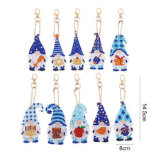 Charger l&#39;image dans la galerie, 10 pcs Gnome porte-clés simple face
