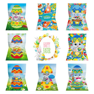8pcs/Set-Easter-Diamond Cartes de voeux