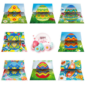 8pcs/Set-Easter-Diamond Cartes de voeux