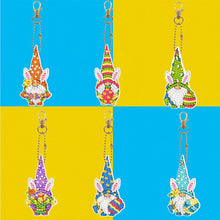 Charger l&#39;image dans la galerie, 6pcs porte-clés double face de Pâques
