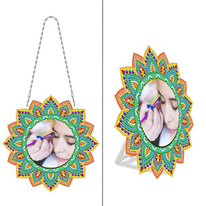 Miroir suspendu Mandala-Diamond Painting