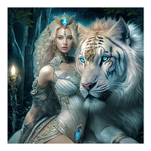 Charger l&#39;image dans la galerie, belle bête-complet Round Diamond Painting-40x40cm
