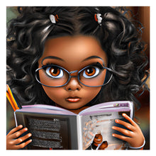 Charger l&#39;image dans la galerie, Fille-tour complet Diamond Painting-30x30cm
