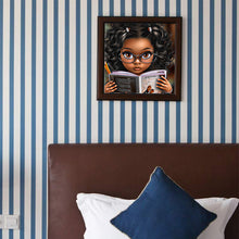 Charger l&#39;image dans la galerie, Fille-tour complet Diamond Painting-30x30cm
