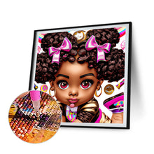 Charger l&#39;image dans la galerie, Fille-tour complet Diamond Painting-30x30cm
