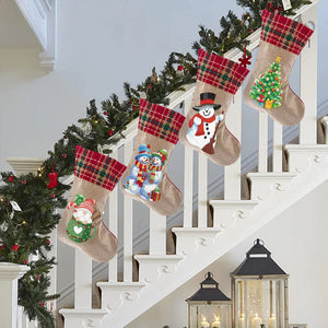 Décoration de chaussettes de Noël