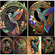 Charger l&#39;image dans la galerie, Hummingbird-Full Round Diamond Painting-30x40cm
