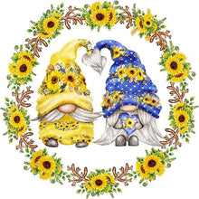 Charger l&#39;image dans la galerie, Garland Gnome-Full Round Diamond Painting-30x30cm
