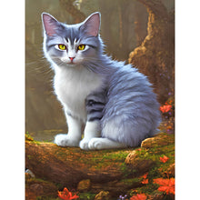 Charger l&#39;image dans la galerie, animal-complet Round Diamond Painting-30x40cm
