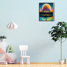 Charger l&#39;image dans la galerie, Mondbaum-Complète Diamond Painting
