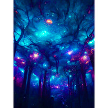 Charger l&#39;image dans la galerie, forêt de montagne-complet Diamond Painting-30x40cm
