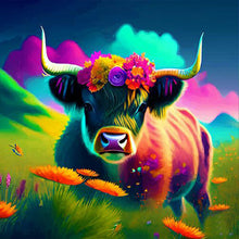 Charger l&#39;image dans la galerie, animal coloré-complet Diamond Painting-30x30cm
