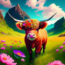 Charger l&#39;image dans la galerie, animal coloré-complet Diamond Painting-30x30cm
