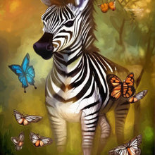 Charger l&#39;image dans la galerie, animal coloré-complet Diamond Painting-30x30cm
