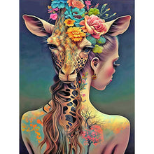Charger l&#39;image dans la galerie, Tattoo Girl-Full Diamond Painting-30x40cm
