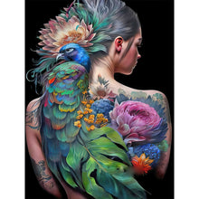 Charger l&#39;image dans la galerie, Tattoo Girl-Full Diamond Painting-30x40cm

