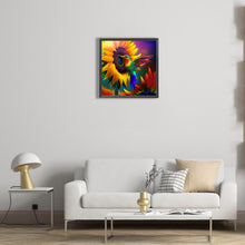 Charger l&#39;image dans la galerie, Colibri Tournesol-complet Diamond Painting-30x30cm
