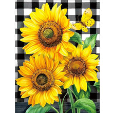 Charger l&#39;image dans la galerie, Tournesol-tour complet Diamond Painting-30x40cm
