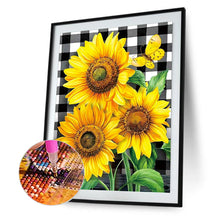 Charger l&#39;image dans la galerie, Tournesol-tour complet Diamond Painting-30x40cm
