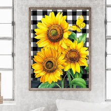 Charger l&#39;image dans la galerie, Tournesol-tour complet Diamond Painting-30x40cm
