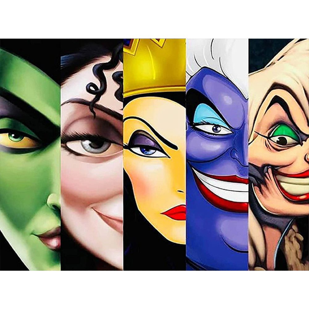 The Villains Lair-tour complet Diamond Painting-40x30cm