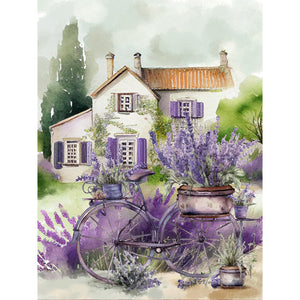 Lavande-complet Diamond Painting-30x40cm
