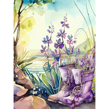 Charger l&#39;image dans la galerie, Lavande-complet Diamond Painting-30x40cm
