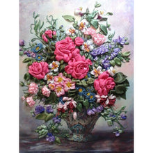 Charger l&#39;image dans la galerie, Flower-Full Round Diamond Painting-30x40cm
