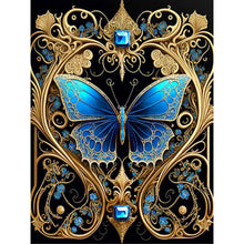 Charger l&#39;image dans la galerie, Butterfly-Full Round Diamond Painting-30x40cm
