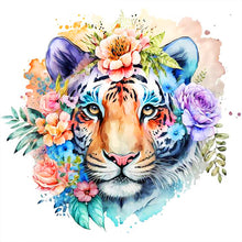 Charger l&#39;image dans la galerie, Tai Chi Tiger-Full Round Diamond Painting-40x40cm
