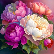 Charger l&#39;image dans la galerie, Peony-Full Diamond Painting-30x30cm
