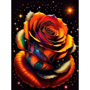 Rose-FULL Round Diamond Painting-30x40cm