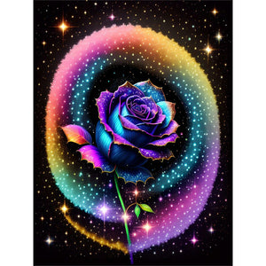 Rose-FULL Round Diamond Painting-30x40cm