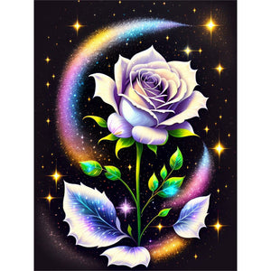 Rose-FULL Round Diamond Painting-30x40cm