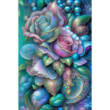 Charger l&#39;image dans la galerie, Flower-Full Round Diamond Painting-40x60cm-Large Size
