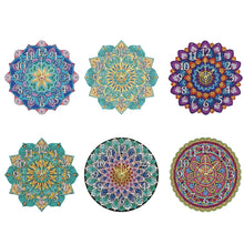 Charger l&#39;image dans la galerie, Horloge diamant en cristal mandala
